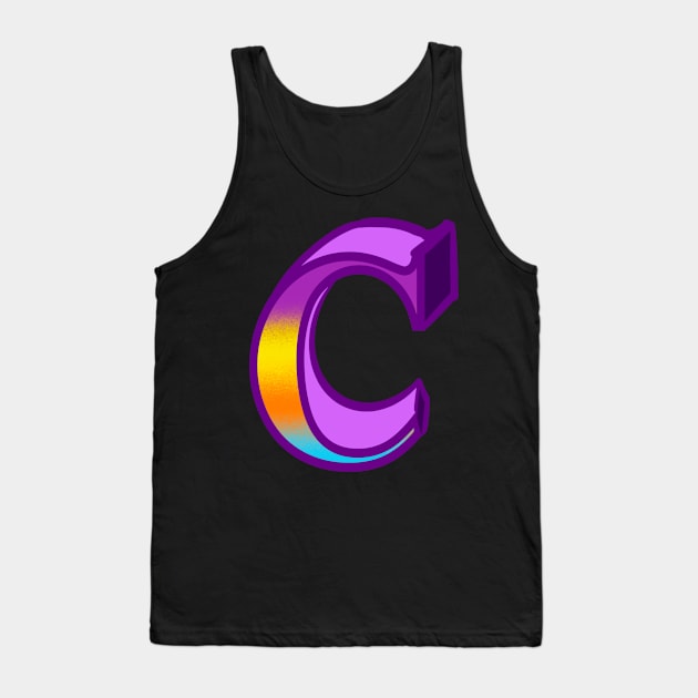 Top 10 best personalised gifts 2022  - Letter C ,personalised,personalized with pattern Tank Top by Artonmytee